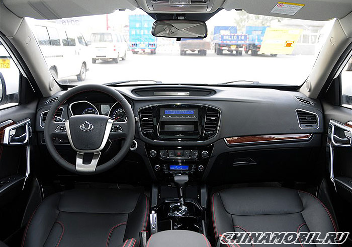 Interior Of Geely X7 Sport Edition 2015